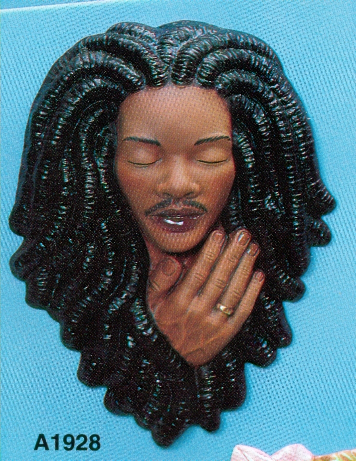 Unpainted Ceramic Bisque African American Boy & Girl PAIR OR EACH